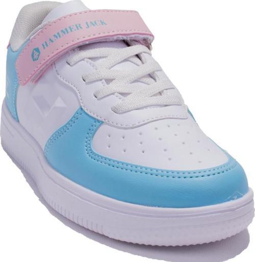 49042 Colors Beyaz Pudra Ortopedik Günlük Kız Çocuk Spor Ayakkabı