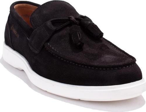 80803 Magraj Siyah Süet Günlük Erkek Deri Ayakkabı