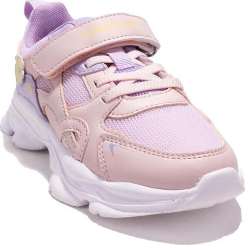 Rose Pudra Ortopedik Günlük Kız Çocuk Spor Ayakkabı