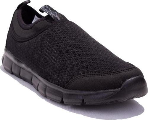 Voten Siyah Ortopedik Günlük Erkek Spor Ayakkabı