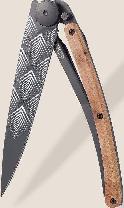 37g Çakı, Juniper Wood / Art Déco
