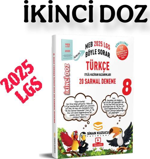 8. Sınıf | İKİNCİ Doz Sarmal Branş Denemeleri TÜRKÇE ( 2025 LGS )-sinan kuzucu
