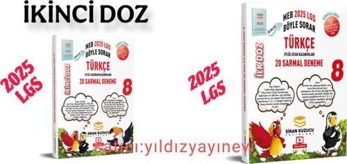 8.sınıf ilk ve ikinci doz sarmal branş denemeleri 2025 lgs türkçe-sinan kuzucu