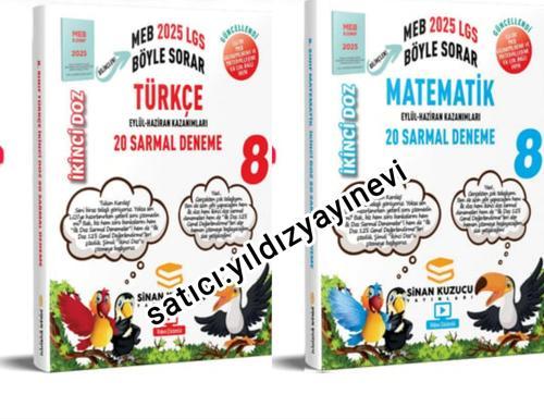 8.sınıf ikinci doz branş sarmal denemeleri türkçe ve matematik 2025 lgs-sinan kuzucu