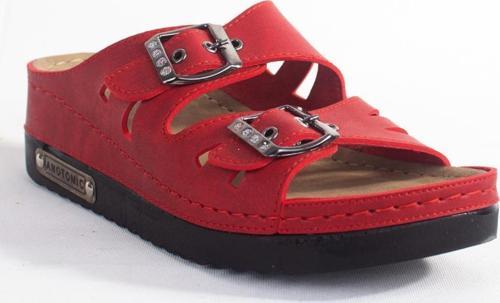 DZA37-3001 Kırmızı Günlük Ortopedik Kadın Terlik