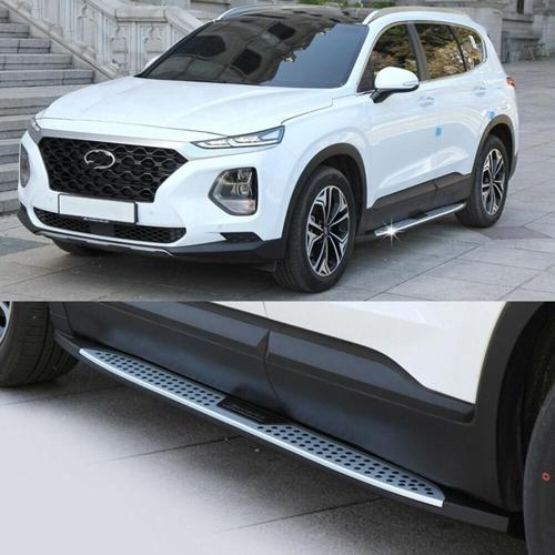 Hyundai Santa Uyumlu Fe 2019- Yan Basamak Koruma Side Step Bmw Style