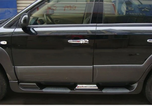 Hyundai Tucson Uyumlu 2004 2014 Yan Basamak Side Step Oem Style Black