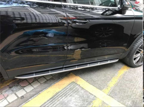 Porsche Cayenne Uyumlu 2010-2017 Oto Yan Basamak Side Step Oem Square Style