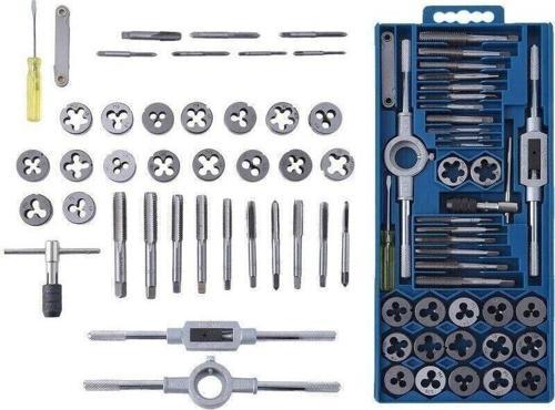 40 Parça Kılavuz Pafta Seti Metrik Set M3-M12 Arası 40lı Takım