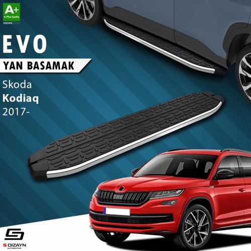 S-Dizayn Skoda Kodiaq Evo Krom Yan Basamak 193 Cm 2017 Üzeri A+ Kalite
