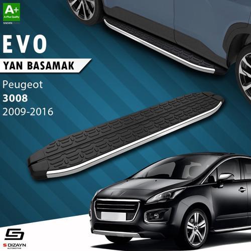 S-Dizayn Peugeot 3008 Evo Krom Yan Basamak 183 Cm 2009-2016 A+ Kalite