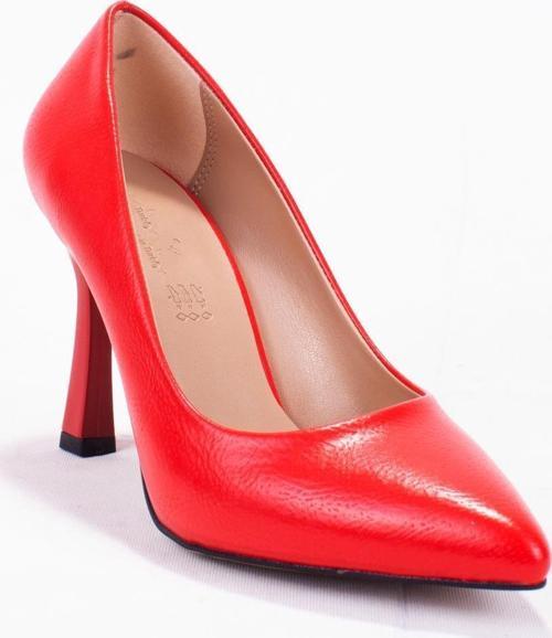 DZA07-388451 Kırmızı Stiletto Topuklu Kadın Ayakkabı