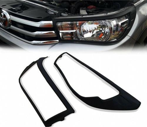 Toyota Hilux Uyumlu Far Çerçevesi Siyah 2016 Sonrası Abs