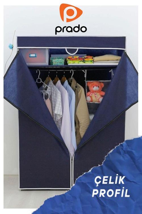 Prado Basic Çelik Profilli Portatif Bez Dolap
