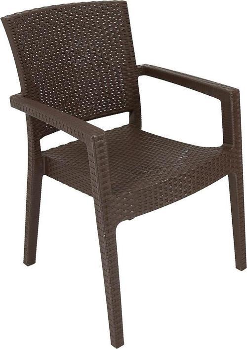 Zeus Rattan Koltuk (4 Adet) KAHVERENGİ