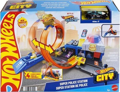 JBM71 Hot Wheels Polis İstasyonu Oyun Seti