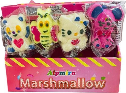 Marshmallow Lolipop 50 Gr 16 Adet