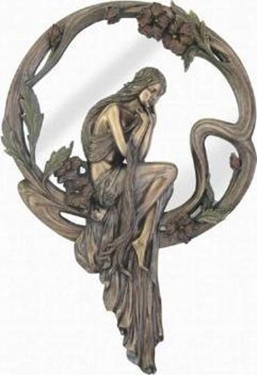 Kadın Ayna Dekoratif Hediyelik Ev Ofis Aksesuarı