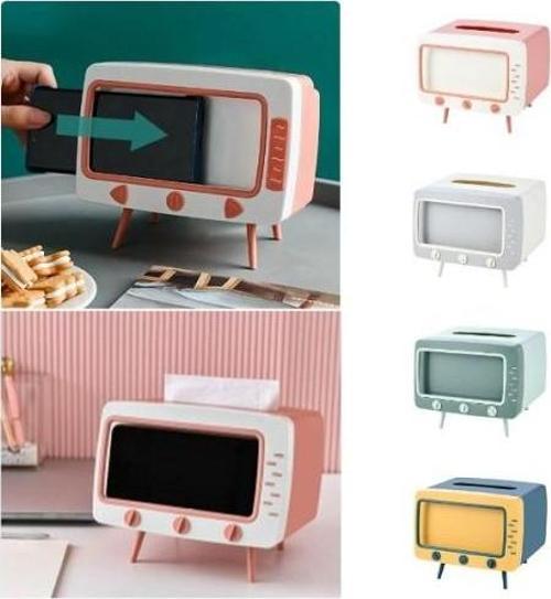 Retro Telefon Tutucu ve Peçetelik