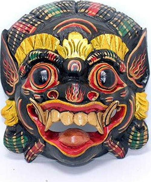Duvara Asmalı Renkli Maske 22 Cm Taru Merta-3
