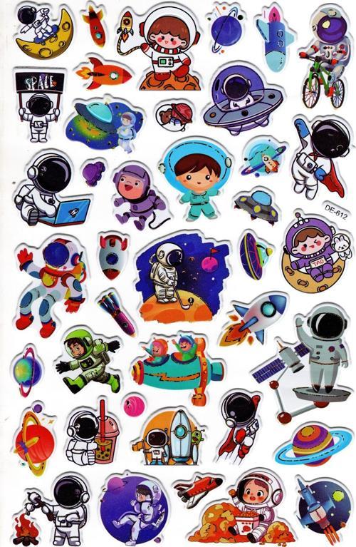 Sticker Kabartmalı Yaldızlı Stiker Çıkartma Etiket (Haa044)-23x12 cm- Araba Uçak Tren