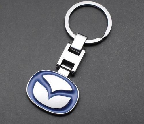 Mazda Logolu Krom Oto Araba Anahtarlık 