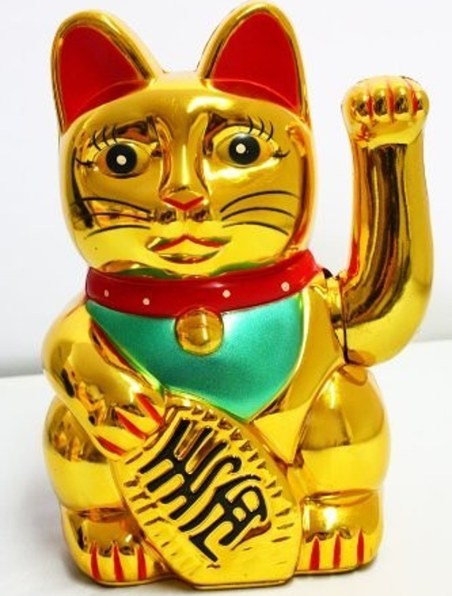 Şanslı Kedi 9,8*9,8*15,5 CM