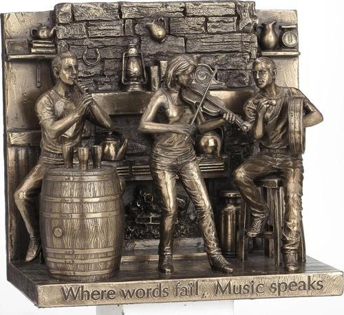 WISE MUZIK BAR 17.5*9.5*15.5 CM Dekoratif Hediyelik Ev Ofis Aksesuarı