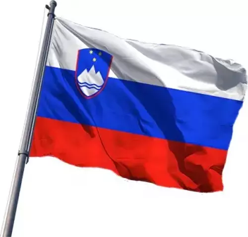 Slovenya Bayrakarı 100x150 cm