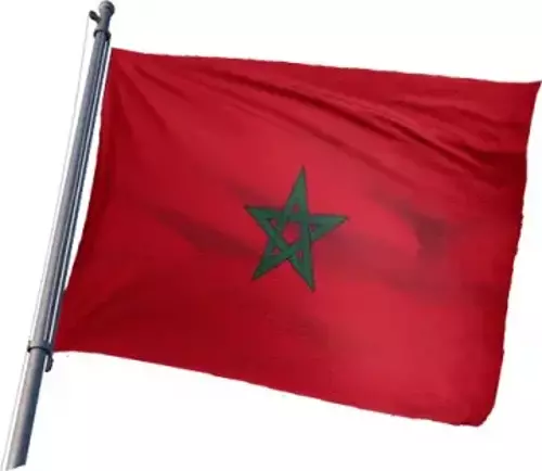 Fas Bayrağı 70x105 cm