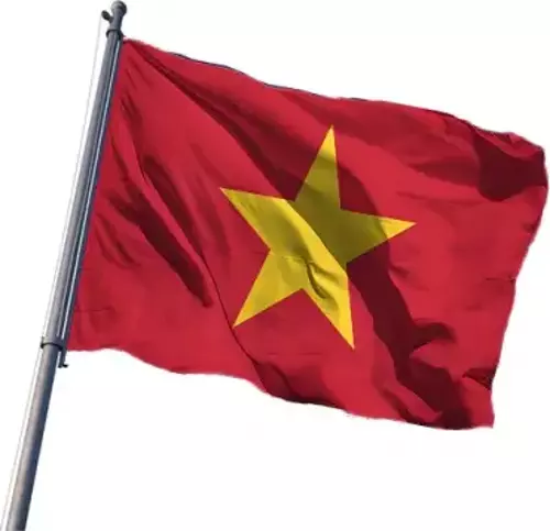 Vietnam Bayrakları 100x150 cm