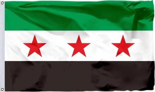 Yeni Suriye 50x75 Gönder Bayrağı 
