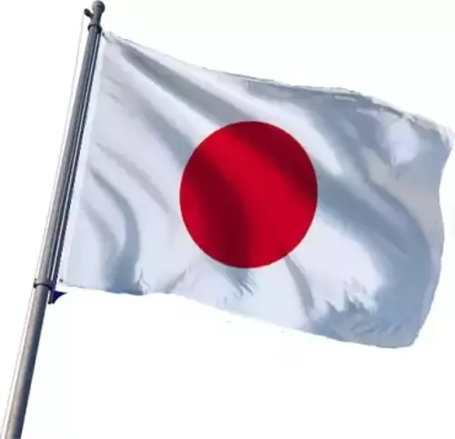 Japonya Bayrağı 70x105 cm
