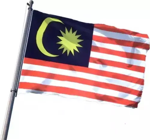 Malezya Bayrakları 70x105 cm