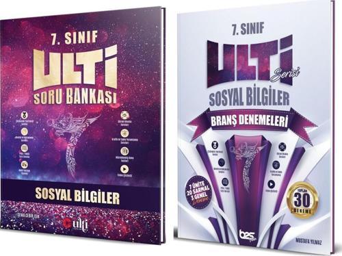 Ulti 7.Sınıf Sosyal Bilgiler Soru Bankası ve Deneme Seti 2 Kitap