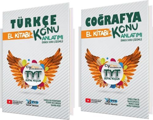 Yayın Denizi TYT Türkçe ve Coğrafya Pro El Kitabı Seti 2 Kitap
