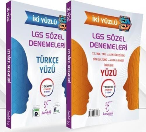 8. Sınıf LGS İki Yüzlü Sözel Denemeleri Karekök Yayıncılık