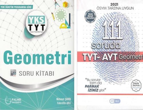 Palme TYT Geometri Soru Bankası ve Hap Bilgi Yayınları 111 Soruda Geometri Seti 2 Kitap
