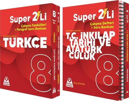 Örnek Akademi 8.Sınıf Süper İkili Türkçe ve İnkılap Seti 2 Kitap