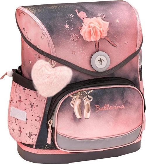 Ballerina Black Pink Ortopedik Mıknatıslı Okul Çantası 405-41/AG-3