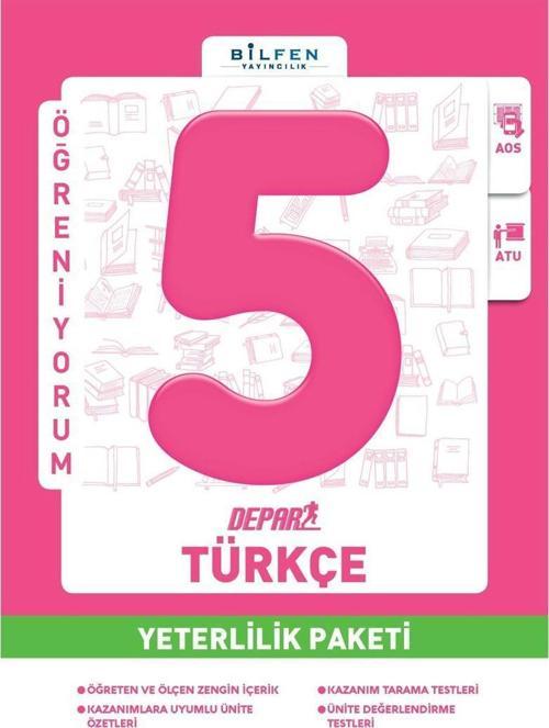 Bilfen Yayınları 5.Sınıf Türkçe Depar Yeterlilik Paketi
