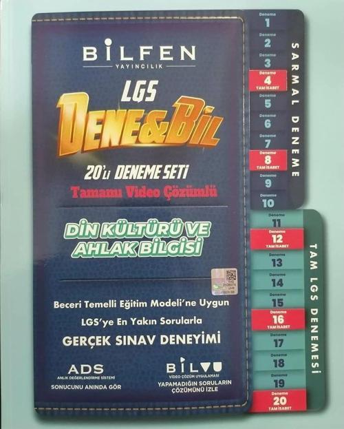 Bilfen Yayınları 8. Sınıf Denebil Din Kültürü 20'li Deneme Seti