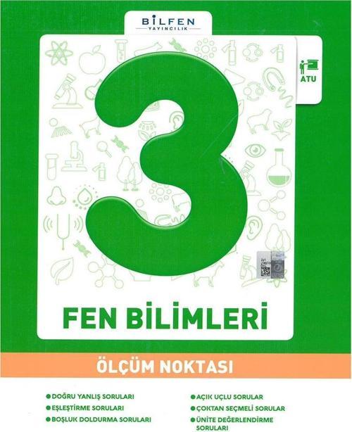 Bilfen Yayınları 3. Sınıf Fen Bilimleri Ölçüm Noktası