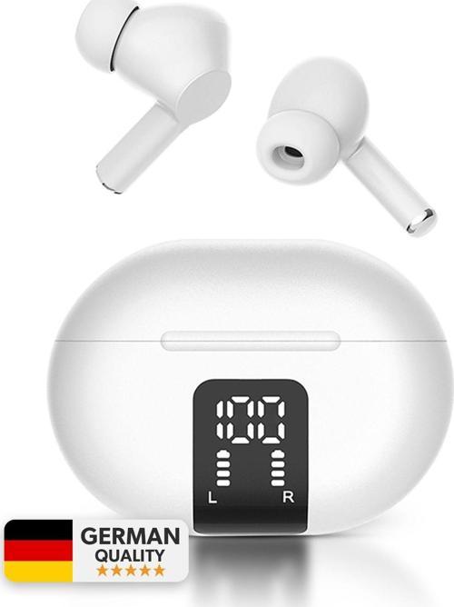 By Deji Pro Led Göstergeli Kablosuz Bluetooth Kulaklık, Hifi, Hd 4 Mikrofon, Enc, Derin Bas
