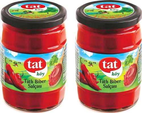 Köy Tatlı Biber Salçası 550 gr Cam x 2 Adet