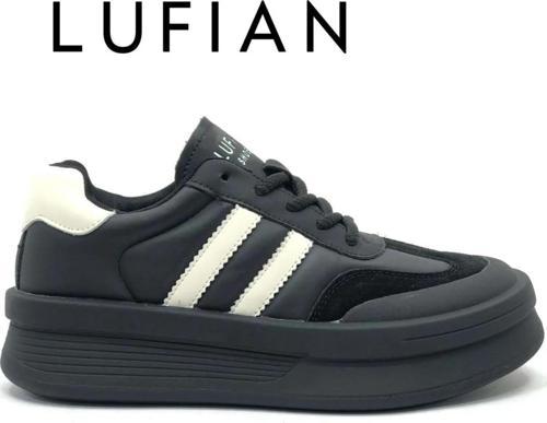 122230019 Chrıstına Sneaker Unisex Deri Spor Ayakkabı Siyah