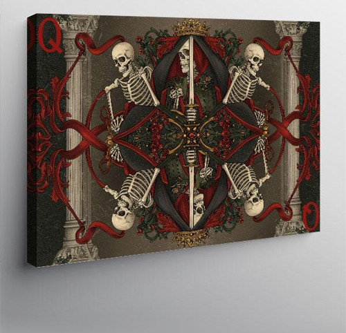 Kanvas Tablo Gotik Sanat Motifi