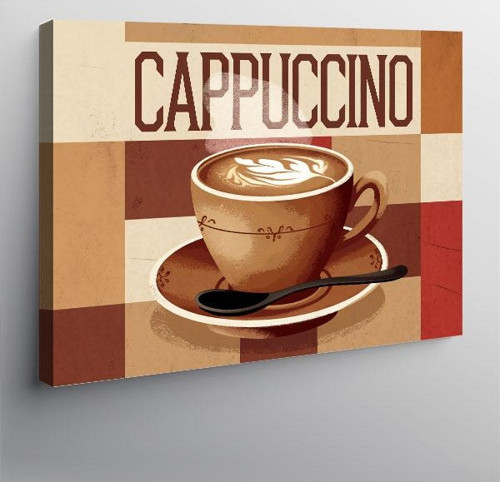 Kanvas Tablo Cappuccino Keyfi