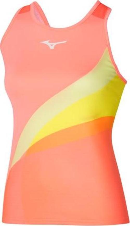 Release Printed Tank Kadın Kolsuz Tişört Turuncu