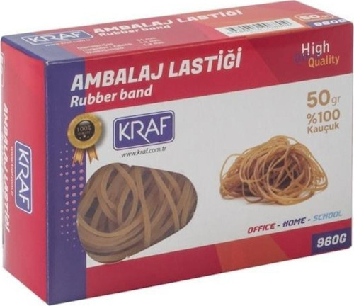 Ambalaj Lastiği %100 Kauçuk 50Gr 960G